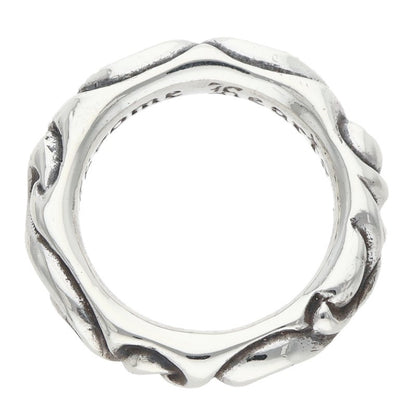 Chrome Hearts SCRL BAND Silver Ring Size ONE SIZE