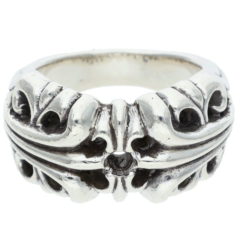 Chrome Hearts K&T Silver Ring Size ONE SIZE