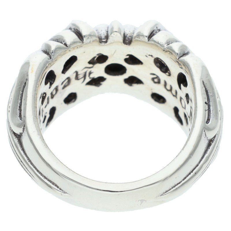 Chrome Hearts K&T Silver Ring Size ONE SIZE