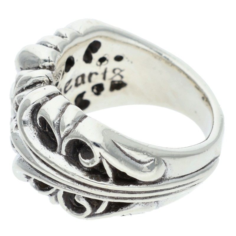 Chrome Hearts K&T Silver Ring Size ONE SIZE