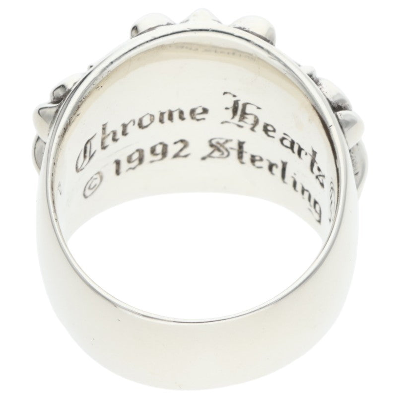 Chrome Hearts Keeper Sterling Silver Ring Size 17.5