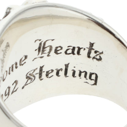Chrome Hearts Keeper Sterling Silver Ring Size 17.5