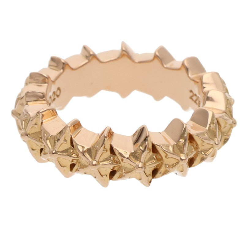 Chrome Hearts 22K TINY 5PT STAR BAND Gold Ring Size ONE SIZE