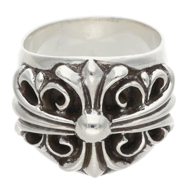 Chrome Hearts KEEPER Sterling Silver Ring Size ONE SIZE