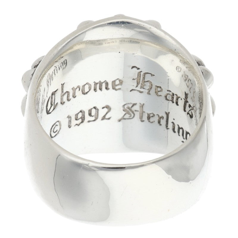 Chrome Hearts KEEPER Sterling Silver Ring Size ONE SIZE