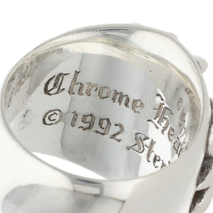 Chrome Hearts KEEPER Sterling Silver Ring Size ONE SIZE