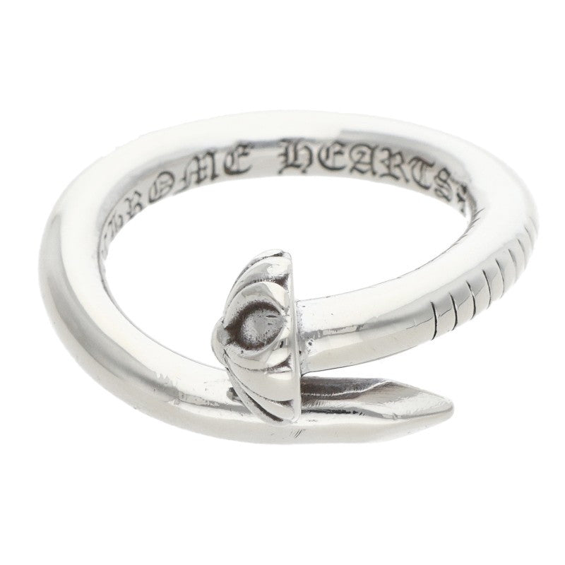 Chrome Hearts NAIL CRSBALL 925 Silver Ring Size ONE SIZE