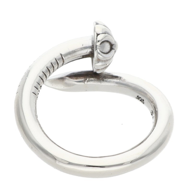 Chrome Hearts NAIL CRSBALL 925 Silver Ring Size ONE SIZE