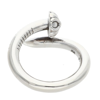 Chrome Hearts NAIL CRSBALL 925 Silver Ring Size ONE SIZE