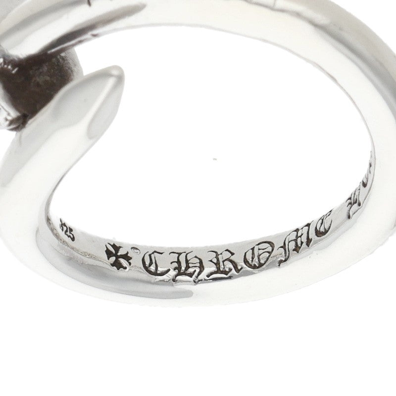 Chrome Hearts NAIL CRSBALL 925 Silver Ring Size ONE SIZE