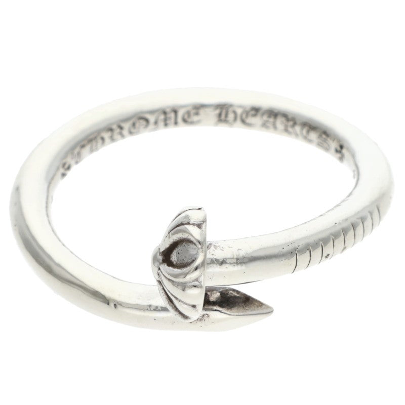 Chrome Hearts NAIL CRSBALL Silver Ring Size US 12.5