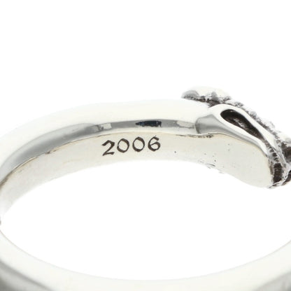 Chrome Hearts DOUBLE DOG Silver Ring Size ONE SIZE