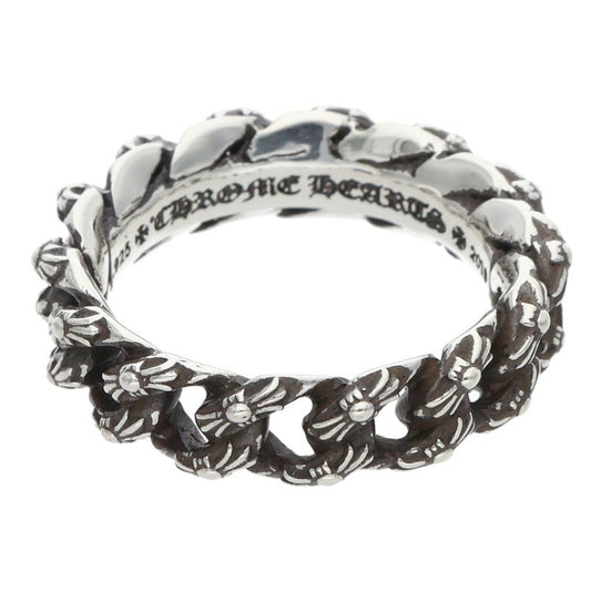 Chrome Hearts XTRA FANCY SML Silver Ring Size ONE SIZE