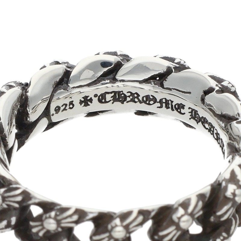 Chrome Hearts XTRA FANCY SML Silver Ring Size ONE SIZE