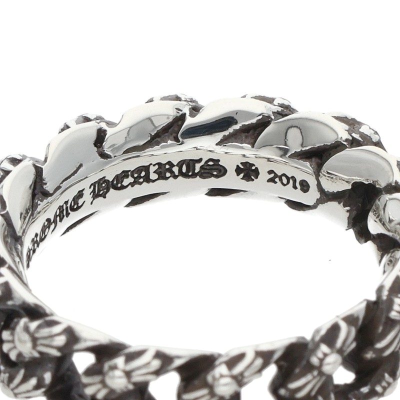 Chrome Hearts XTRA FANCY SML Silver Ring Size ONE SIZE