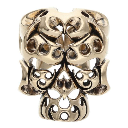 TENDERLOIN 8K Borneo Skull Gold Ring Size ONE SIZE