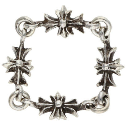 Chrome Hearts TNY E CH PLS Silver Ring Size 13.5