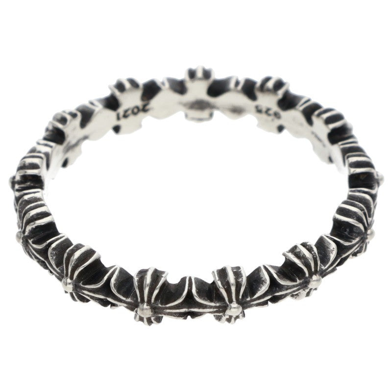 Chrome Hearts TINY E CH PLS BAND Silver Ring Size 16.5