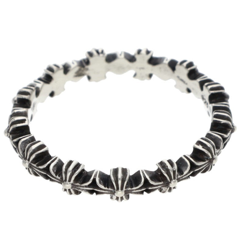 Chrome Hearts TINY E CH PLS BAND Silver Ring Size 16.5