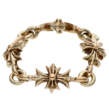 Chrome Hearts TNY E CH PLS 22K Gold Ring Size ONE SIZE