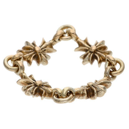 Chrome Hearts TNY E CH PLS 22K Gold Ring Size ONE SIZE