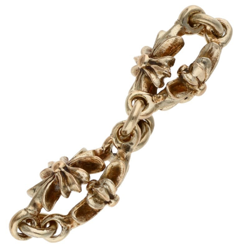 Chrome Hearts TNY E CH PLS 22K Gold Ring Size ONE SIZE