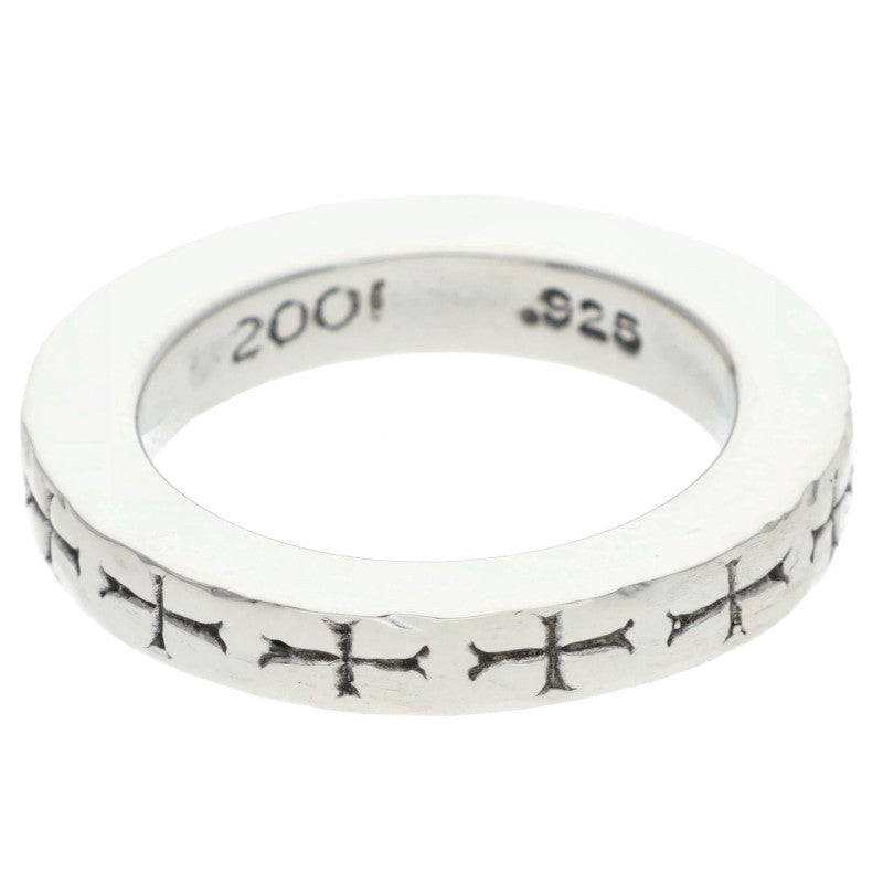 Chrome Hearts 3mm SPACER FUCKYOU Silver Ring Size 6.5