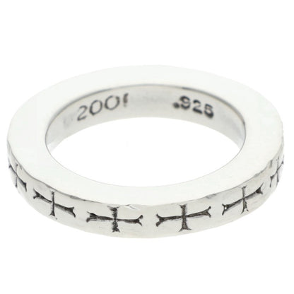 Chrome Hearts 3mm SPACER FUCKYOU Silver Ring Size 6.5