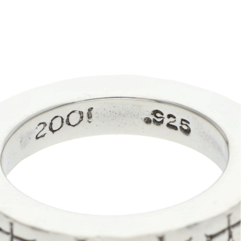 Chrome Hearts 3mm SPACER FUCKYOU Silver Ring Size 6.5