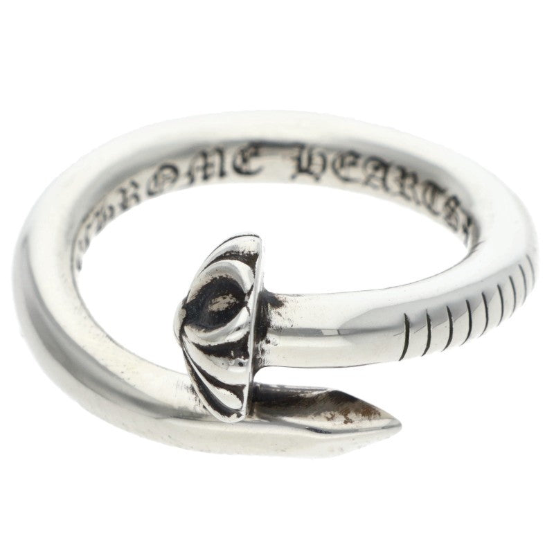 Chrome Hearts NAIL CRSBALL Silver Ring Size US 6