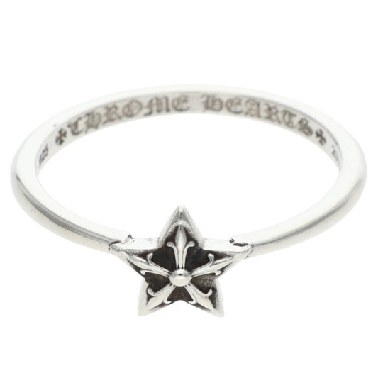 Chrome Hearts BUBBLEGUM STAR Silver Ring Size ONE SIZE