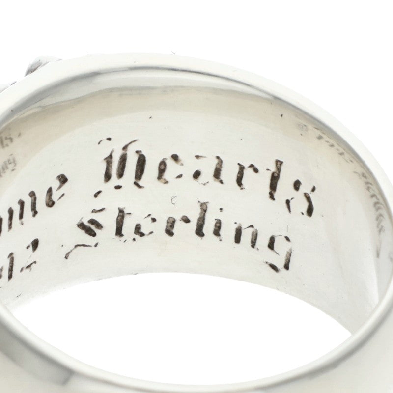 Chrome Hearts FLRL CRS 1 Diamond Silver Ring Size 18.5