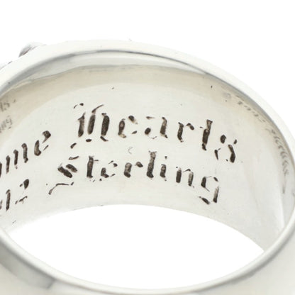 Chrome Hearts FLRL CRS 1 Diamond Silver Ring Size 18.5