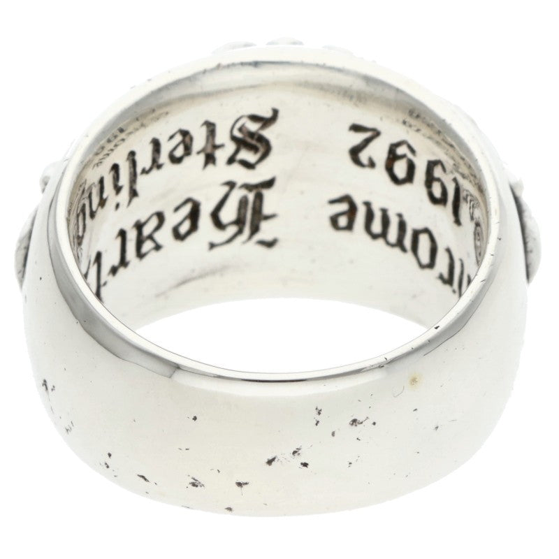 Chrome Hearts FLRL CRS Sterling Silver Ring Size ONE SIZE