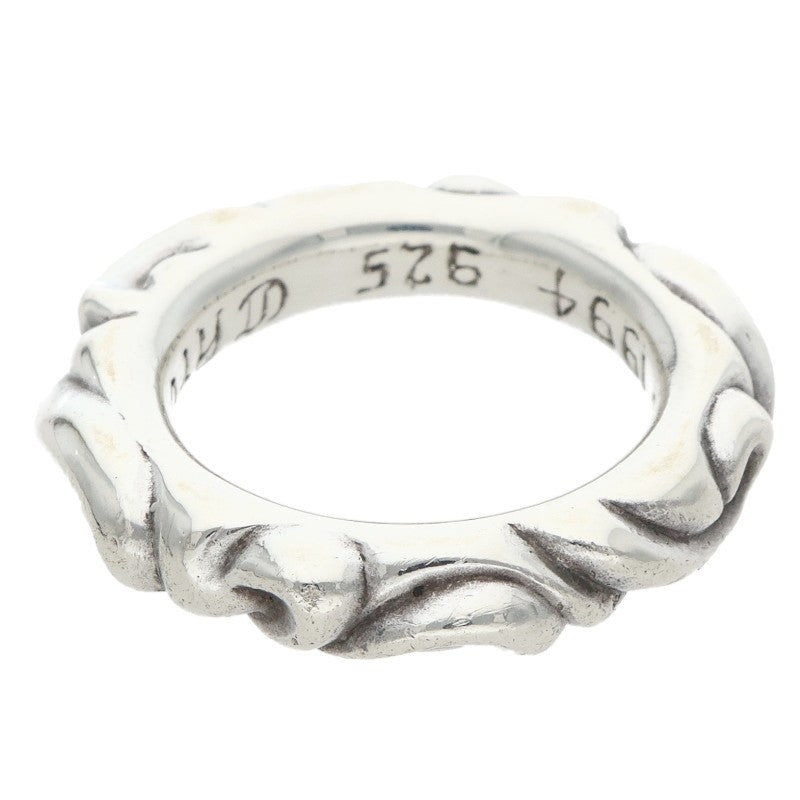 Chrome Hearts SCRL BAND Silver Ring Size ONE SIZE
