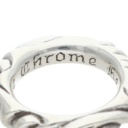 Chrome Hearts SCRL BAND Silver Ring Size ONE SIZE