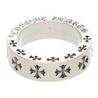 Chrome Hearts 6mm SPACER FOREVER Silver Ring Size 7.5