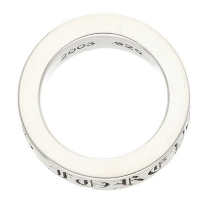 Chrome Hearts 6mm SPACER FOREVER Silver Ring Size 7.5
