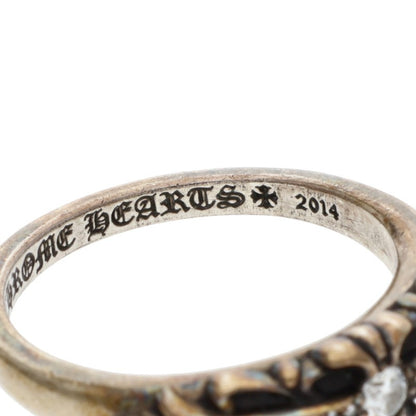 Chrome Hearts BABY CLSC FLRL CRS Pave Diamond Size US 10.5