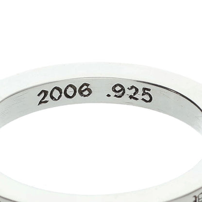 Chrome Hearts Honolulu Ltd. 3mm Spacer Silver Ring Size 21.5