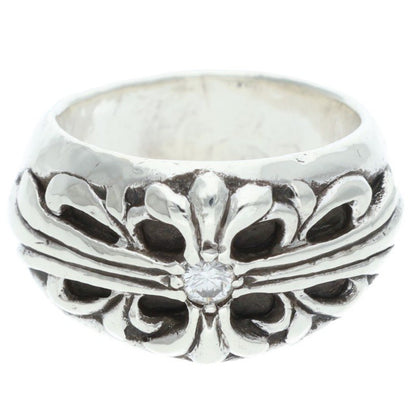 Chrome Hearts Floral Cross 1 Silver Ring Size ONE SIZE