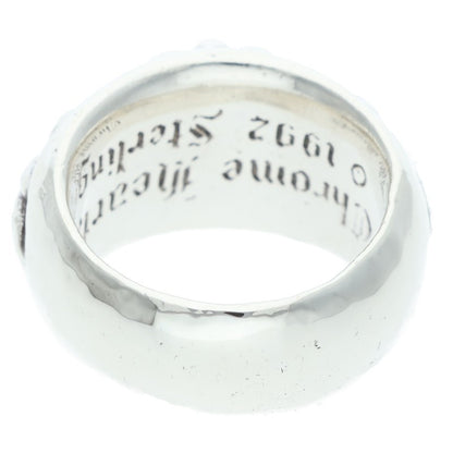 Chrome Hearts Floral Cross 1 Silver Ring Size ONE SIZE