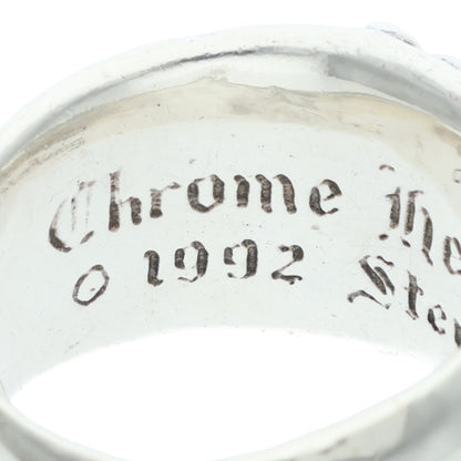 Chrome Hearts Floral Cross 1 Silver Ring Size ONE SIZE