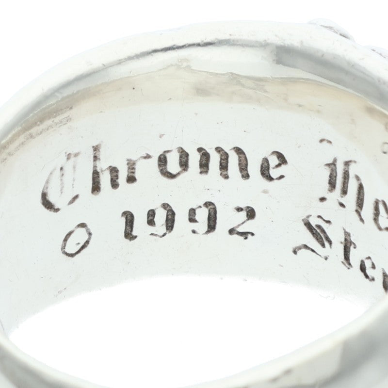 Chrome Hearts Floral Cross 1 Silver Ring Size ONE SIZE