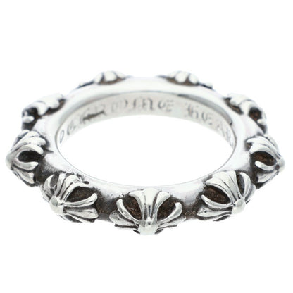 Chrome Hearts Cross Band Silver Ring Size 19.5