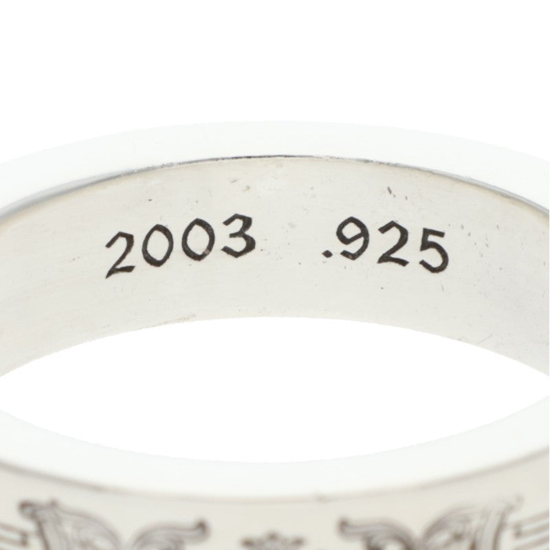 Chrome Hearts 6mm Spacer Dagger Silver Ring Size 23.5
