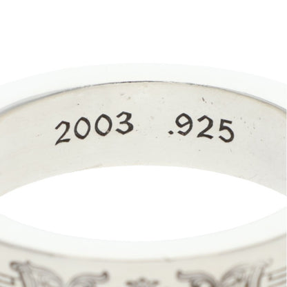 Chrome Hearts 6mm Spacer Dagger Silver Ring Size 23.5