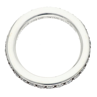 Chrome Hearts TFL Pave Diamond Silver Ring Size US 6.5
