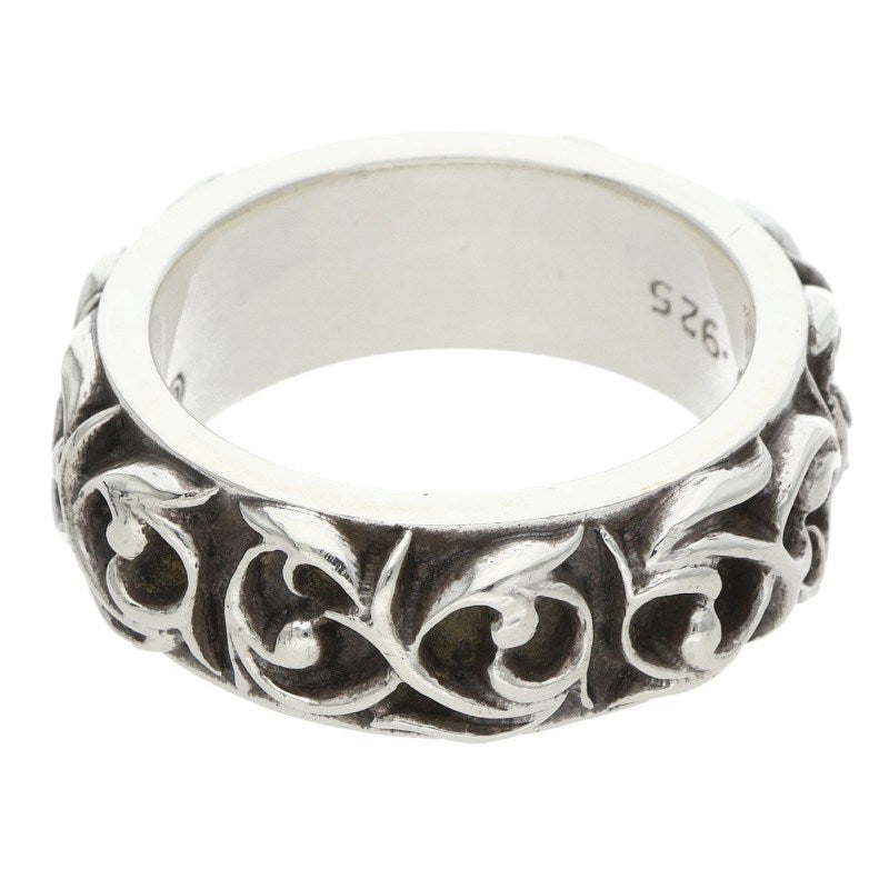Chrome Hearts Eternity Vine Band Silver Ring Size ONE SIZE
