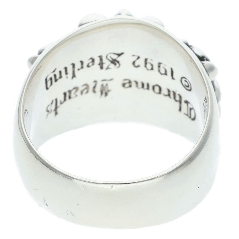 Chrome Hearts Keeper Sterling Silver Ring Size US 12